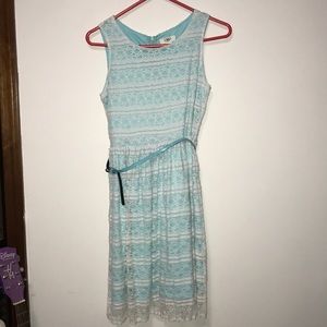 Cato Blue Lace Dress